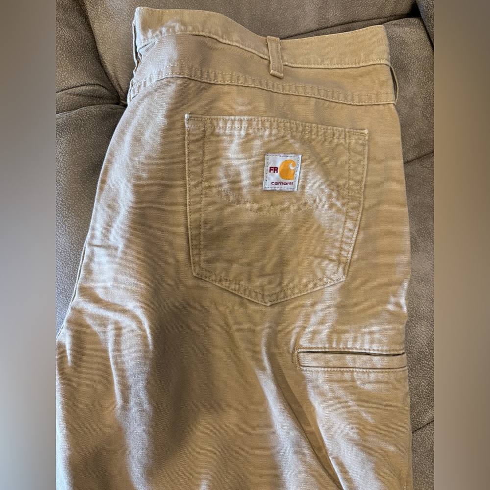 FR-Carhartt Khaki Pants-Loose Fit